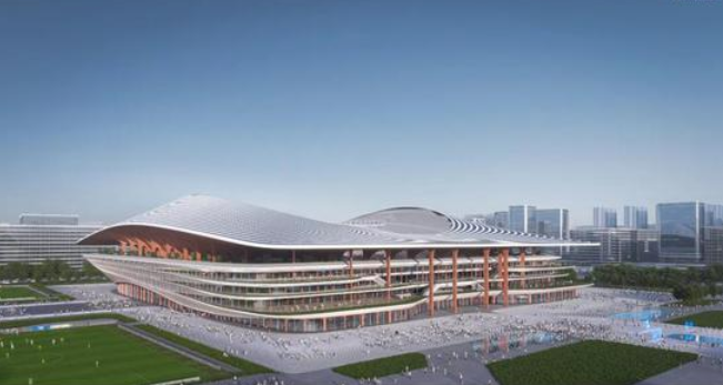 <b>西安国际足球中心效果图发布 预计2022年完成项目建设</b>