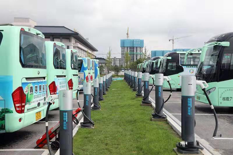 <b>铜川市最大公共充电站建成 错峰充电车辆可达到600辆</b>