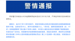 <b>拘留5日 西安一市民造谣800多人沙漠隔离被警方通报</b>