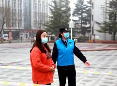 <b>宜君县热心人马大姐：一线战“疫”忙</b>