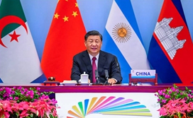 <b>习近平主持全球发展高层对话会并发表重要讲话 </b>