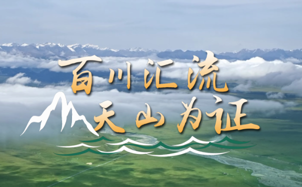 <b>时政微纪录丨百川汇流 天山为证</b>