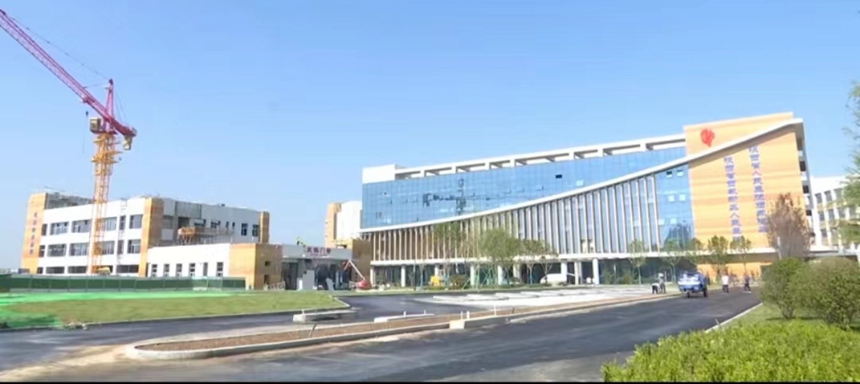 <b>“花园式”生态医院即将落成！陕西省人民医院西咸院区建设进入冲刺阶段</b>