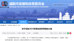 <b>咸阳市公开征集2023年民生实事项目</b>