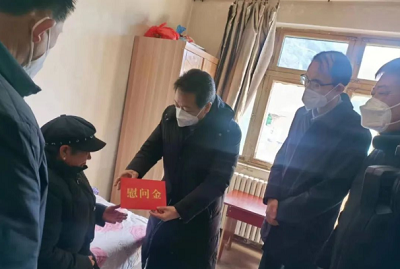 <b>发放慰问金70.6万元  榆林市榆阳区残联开展春节前走访慰问活动</b>