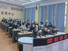 <b>丹凤县专题部署商洛市“两会”信访维稳安保工作</b>