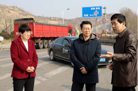 <b>榆林市委常委、宣传部部长单舒平在米脂督导调研安全生产工作</b>