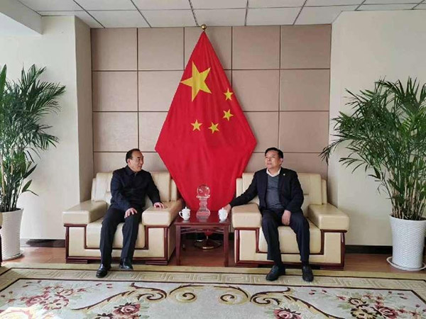 商洛市慈善协会拜访爱心企业
