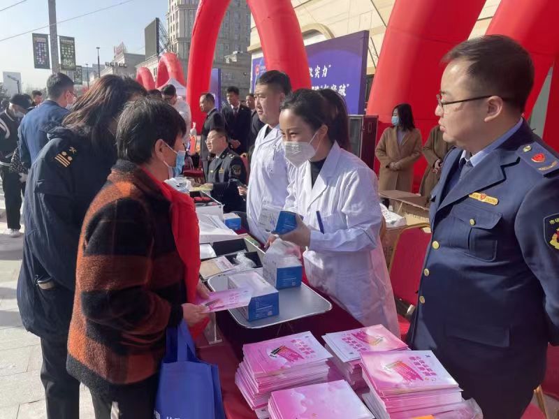 <b>榆林市开展“3·15”国际消费者权益日主题宣传活动</b>