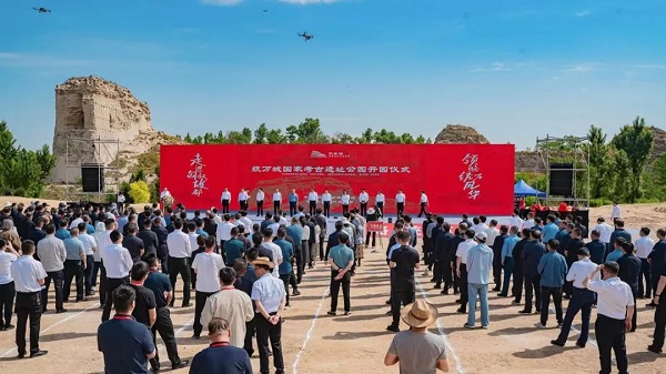 <b>世界唯一匈奴故都！靖边统万城国家考古遗址公园开园</b>