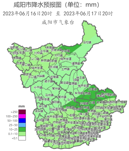 6月16日起咸阳再次进入多雨时段 请做好防范措施！
