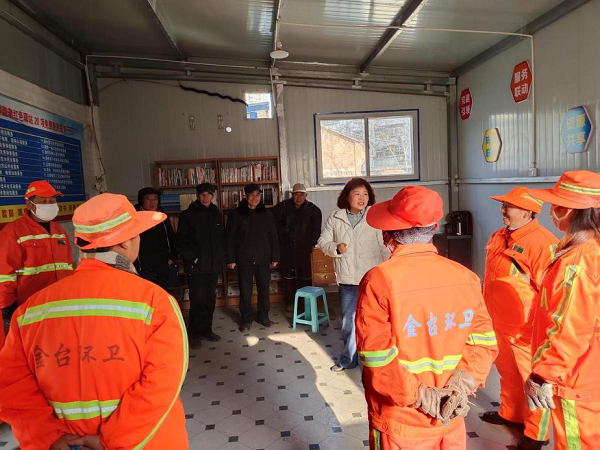 宝鸡市金台区中山东路街道：党群联动暖人心 红色驿站送温暖