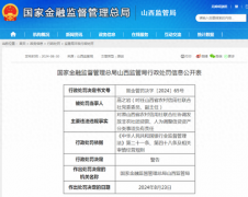 <b>山西农信社党委委员、副主任因人为调整信贷资产分类事项等被警告</b>