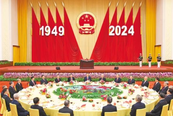 <b>庆祝中华人民共和国成立75周年招待会在京隆重举行</b>