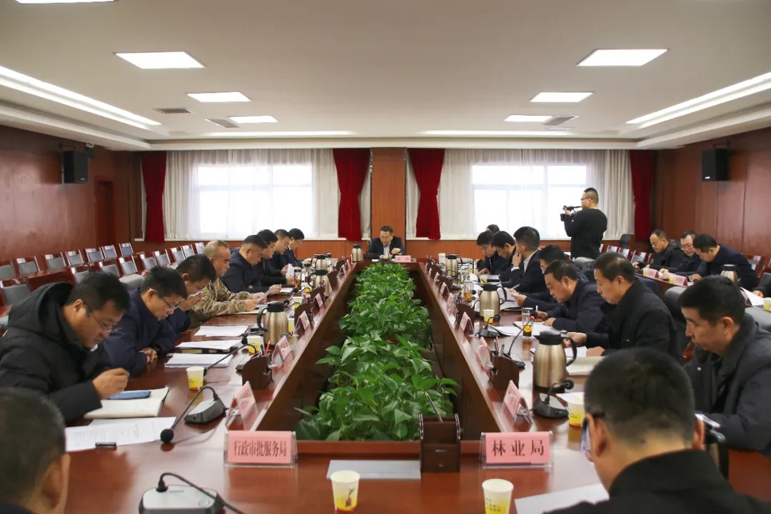 <b>延安市富县县长高晶主持召开县政府〔2025〕第1次常务会议</b>