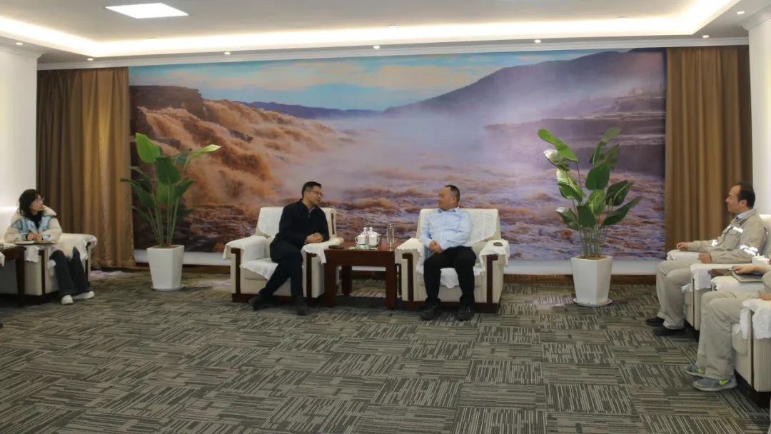 <b>刘晶一行到大唐延安热电厂进行工作交流</b>