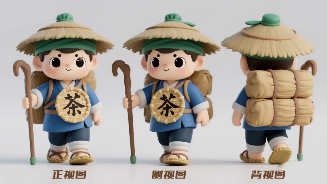参赛作品线上展（四） | 茯茶镇“茯·智绘新生”数字艺术设计