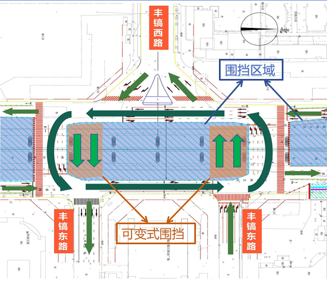 <b>驾驶员注意！6月1日起西二环土门十字实施围挡</b>
