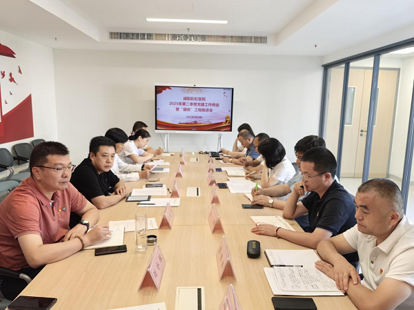 <b>咸阳彩虹医院召开2025年二季度党建工作例会</b>