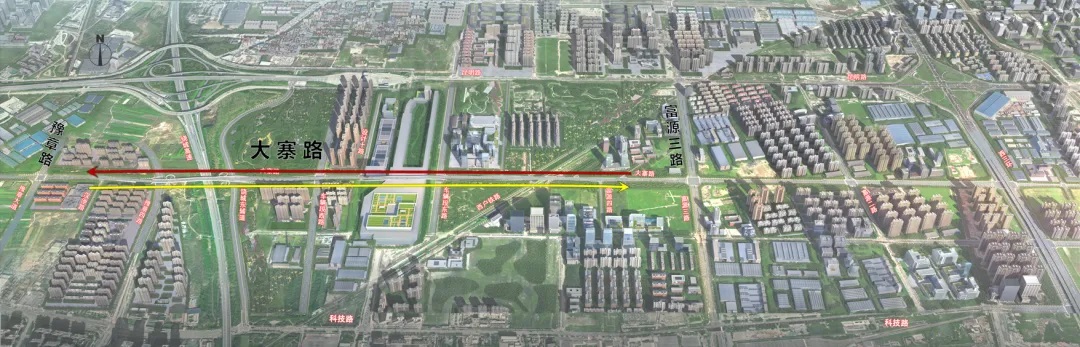 <b>西安大寨路西段今日正式通车</b>
