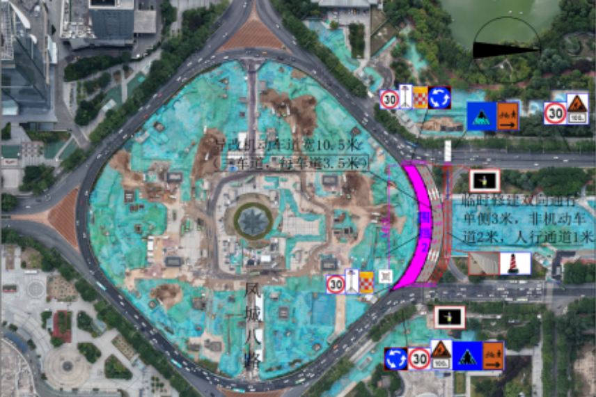 <b>西安张家堡环岛启动“微改造” 19天攻坚打通城市“毛细血管”</b>