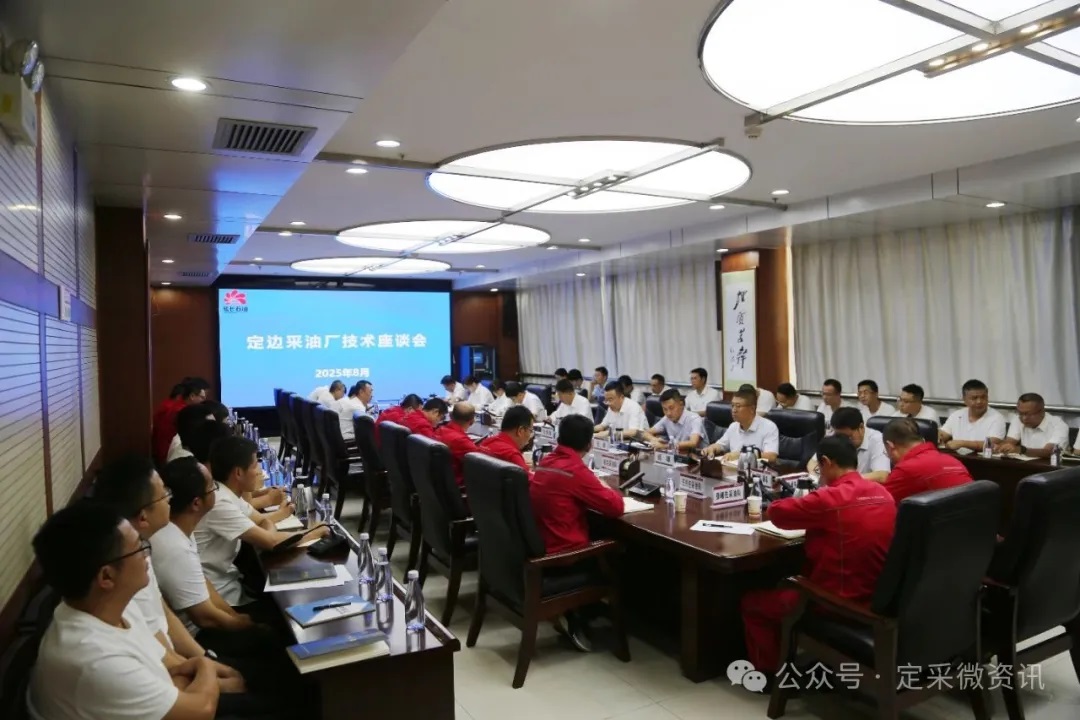 <b>延长油田定边采油厂召开技术座谈会 凝聚科技力量攻坚原油生产目标</b>