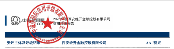 <b>融资路上的“神队友”，看经开区企业为何能连续三年获评AA+？</b>