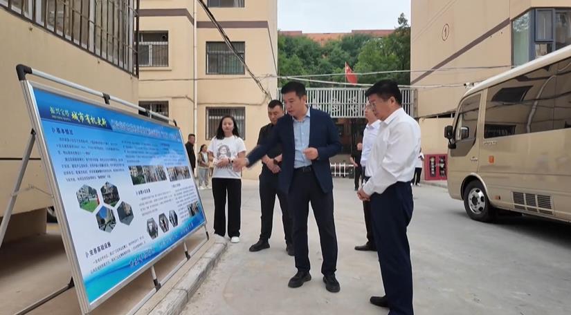 <b>延安市委常委、区委书记王明智调研民生领域重点项目建设</b>