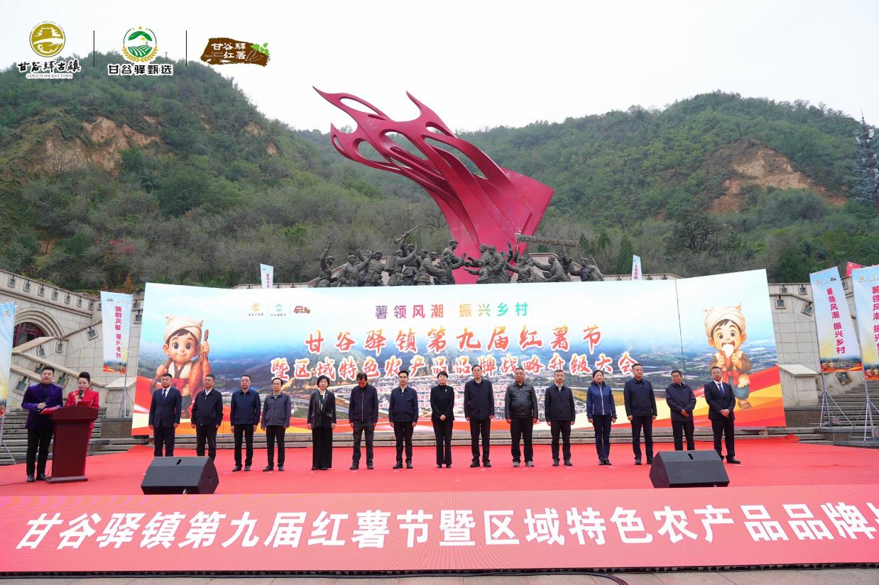 <b>宝塔区甘谷驿镇第九届红薯节启幕——小红薯激活大产业 铺就乡村振兴“甜蜜</b>