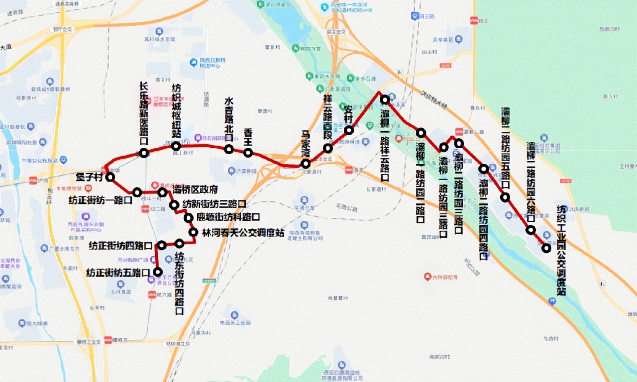 <b>西安一公交线路将改线,新增7个站,路过纺三路纺四路</b>