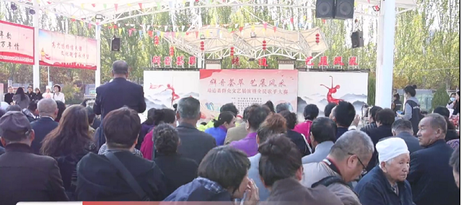 <b>榆林市靖边县群众文艺展演暨全民歌手大赛启动</b>