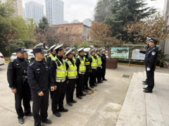 西安交管灞桥大队开展两三轮违法专项整治行动