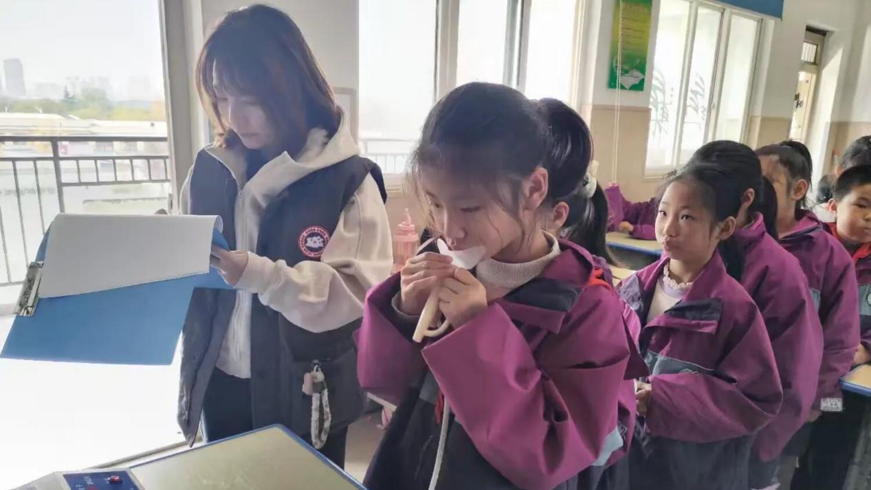 西安市灞桥区席王中心小学：科学测评强体魄 逐梦成长向未来