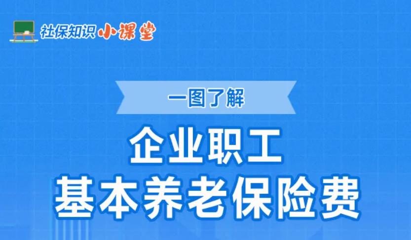 一图了解企业职工基本养老保险费→