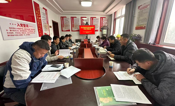 宝鸡市太白县非公党委召开2025年度基层党组织书记述职评议考核