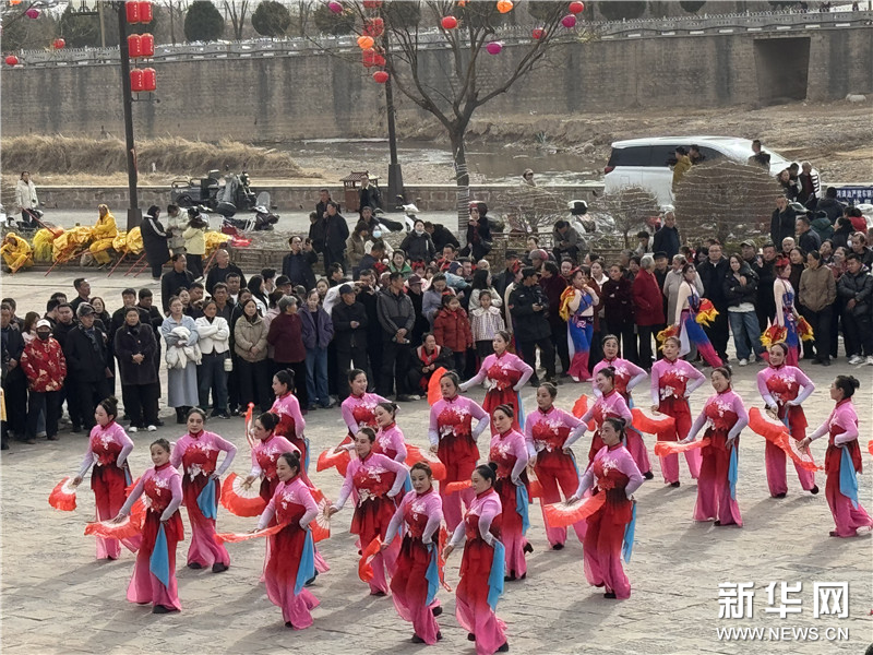 <b>新春走基层丨榆林市吴堡县：艺绘黄河畔 筑美新岔上</b>