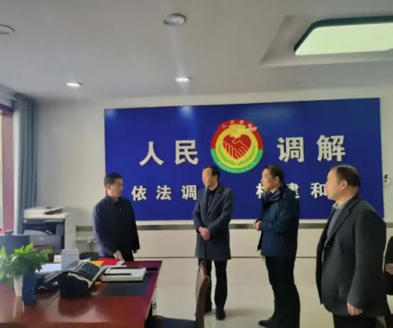  商洛市司法局实地调研基层司法所工作  