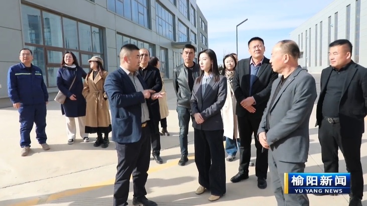 <b>榆林市榆阳区政协考察组考察调研高新区能源产业发展工作</b>