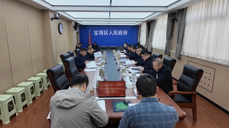 延安市宝塔区政府召开第6次政府党组会暨第5次常务会议