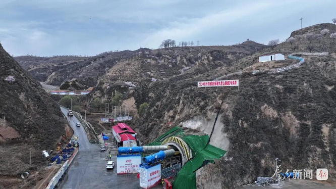 延榆高铁九里山隧道掘进突破5000米