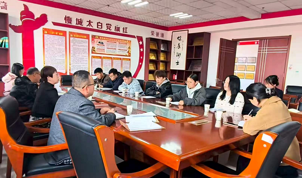 宝鸡市太白县卫健局召开大学生村医座谈会