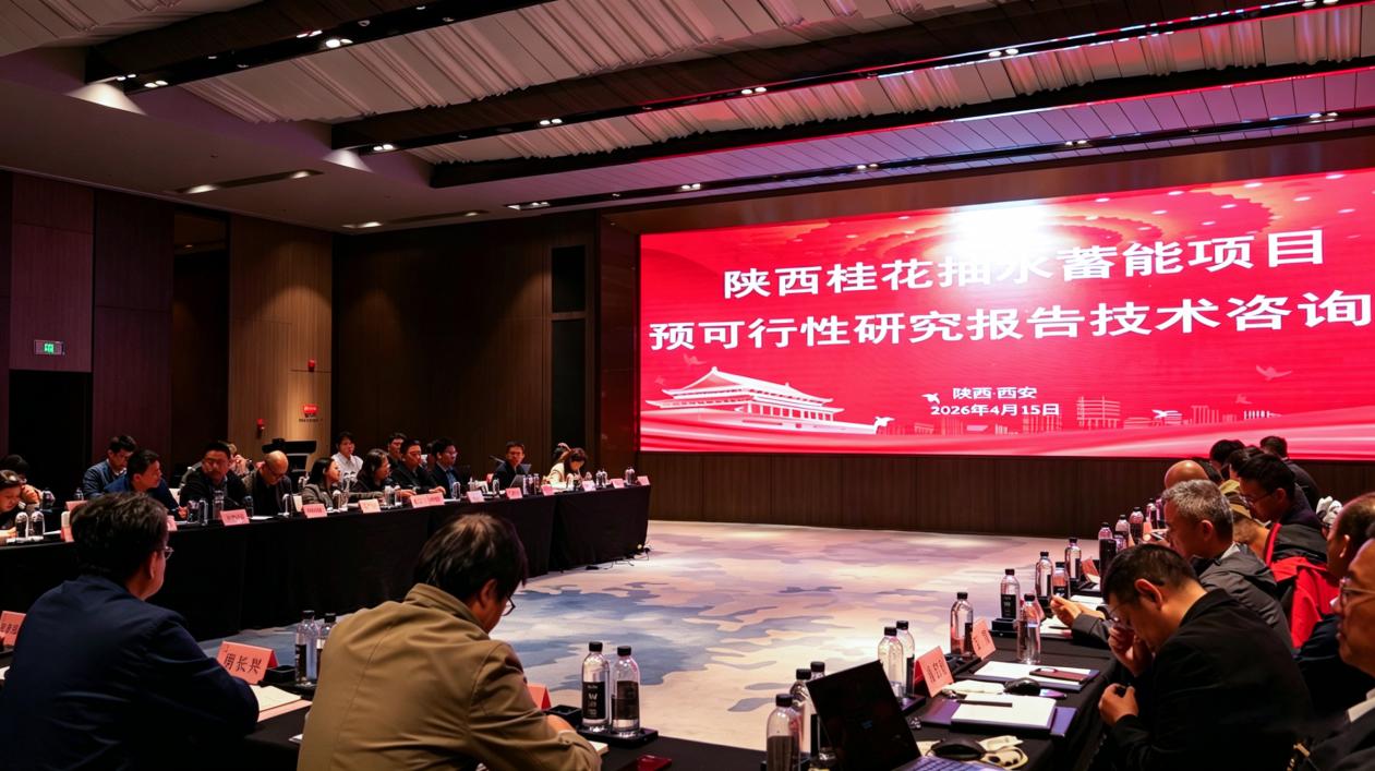 陕西桂花抽水蓄能项目预可行性研究报告技术咨询会顺利召开
