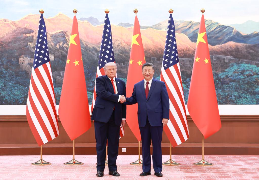“需要共同书写的时代答卷”——习近平主席同特朗普总统会晤