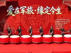 爱在军旅 缘定今生 武警商洛支队举办集体婚礼暨军地联谊鹊桥