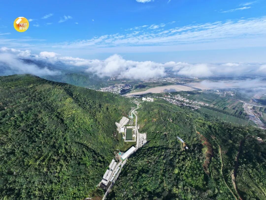 引汉济渭二期工程北干线启动试通水