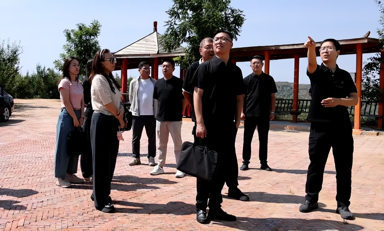 榆林市人智中心调研指导子洲博士后创新基地建设