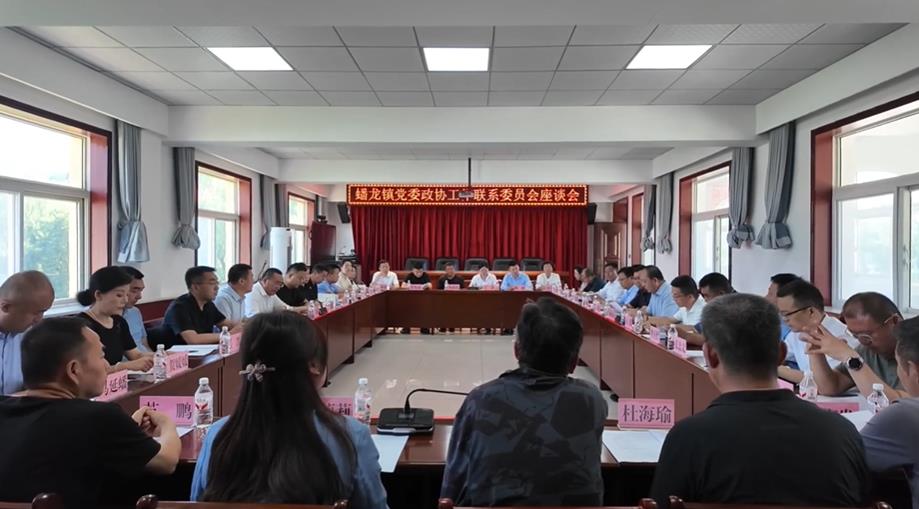 延安市宝塔区蟠龙镇政协工作联系委员会揭牌