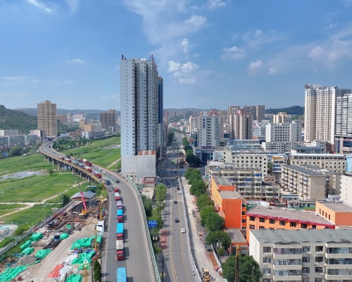 <b>榆林市府谷县：营盘路大桥项目稳步推进 助力新老城区互联互通   </b>