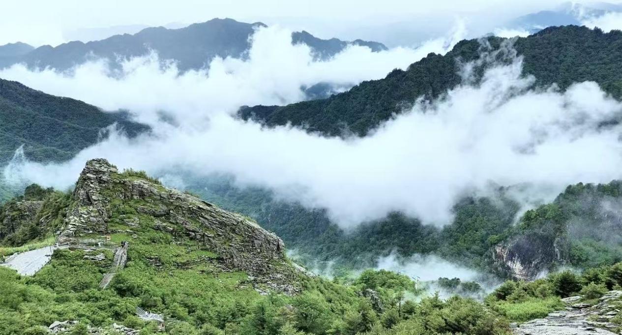 受持续降雨影响 陕西多家景区临时闭园
