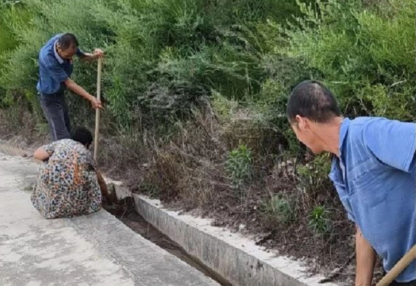 铜川市印台区广阳镇：清沟渠除隐患 整治环境保安全